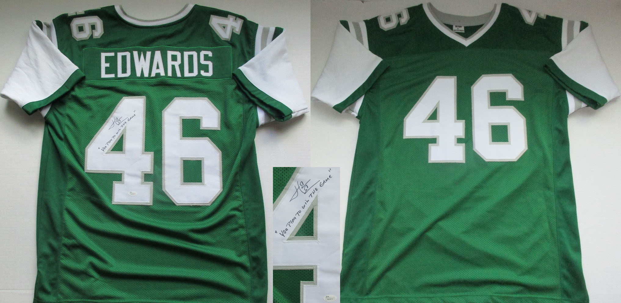 signed eagles jersey