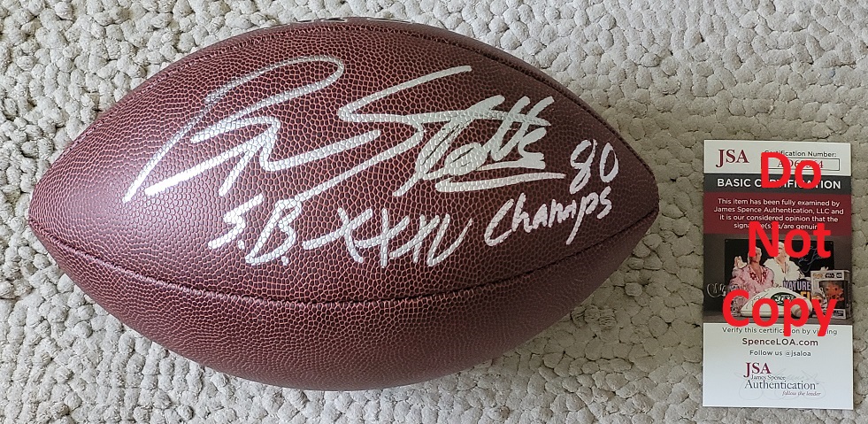 Thurman Thomas Autographed Wilson Football - JSA COA