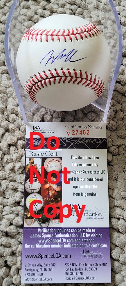 David Wells Autographed OMLB w/ PG 5-17-98 Insc (JSA) — Coach's Collectibles