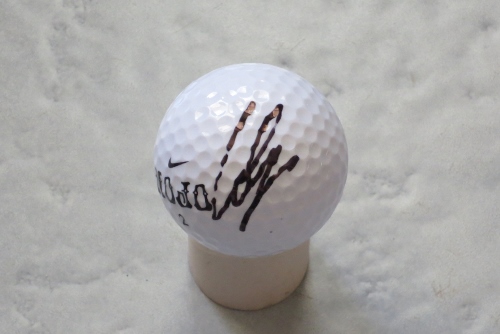 Nicolas Colsaerts Autographed Nike Golf Ball ($10)